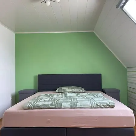 Maisonette Family & Business Naehe Heidelberg I Kueche I 6 Schlafplaetze アパート ジンスハイム